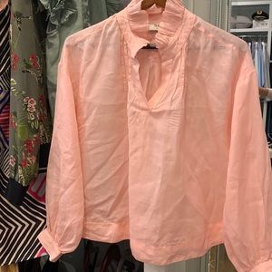 Sea Lucy pleated blouse bloom size 2